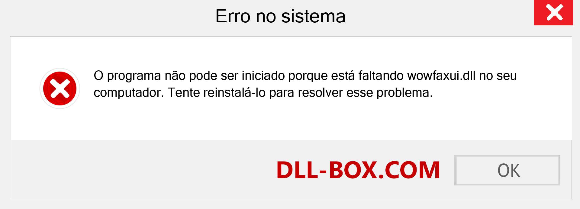 Arquivo wowfaxui.dll ausente ?. Download para Windows 7, 8, 10 - Correção de erro ausente wowfaxui dll no Windows, fotos, imagens